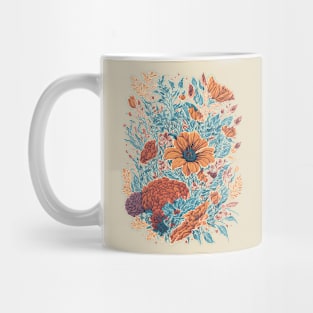 Vintage Flowers Mug